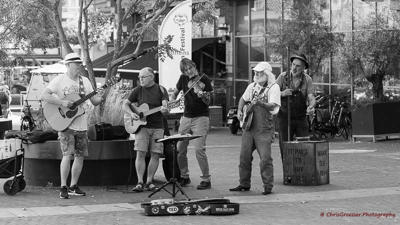 gitaar viool banjo en bas